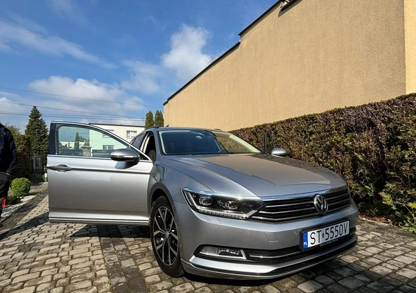 Volkswagen Passat cena 74900 przebieg: 126600, rok produkcji 2019 z Tychy małe 254